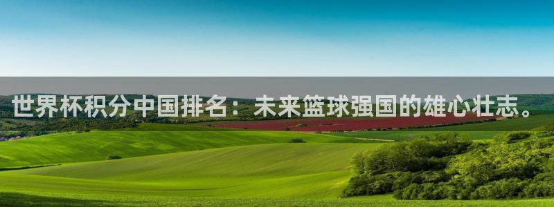 亚洲杯足球：世界杯积分中国排名：未来篮球强国的雄心壮志。
